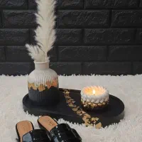 صندل طرح جلو بسته فقط ۲جفت