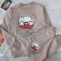 ست پسرانه ملانژ درجه یک تخفیفی (پوشاک باران)