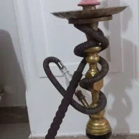 قلیان برنجی تنه سنگین الان ۴سال دست خودمه