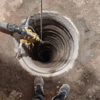 حفر چاه آب وفاظلاب