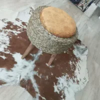 پایه گلدان حصیری وپاف