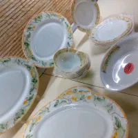 ظروف آرکوپال چینی سفید هتلی کاسه پیرکس دودی|ظروف سرو و پذیرایی|اصفهان, شیخ اشراق|دیوار