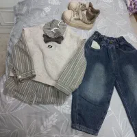 پیراهن شلوار اسپرت پسرانه|کفش و لباس بچه|مشهد, کوشش|دیوار