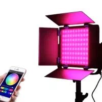 نور ثابت ال ای دی پرژکتور RGB سافت لایت رینگ لایت