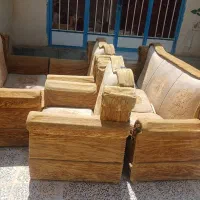 فروش فوری مبل ۹ نفره با میز به حراج