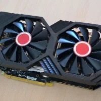کارت گرافیک rx 590 و rx580 عکس س.وم