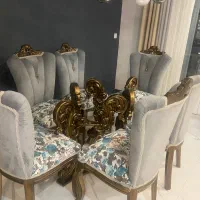 مبلمان و ناهارخوری و‌ویترین چوب گردو|مبلمان خانگی و میز عسلی|دماوند, گیلاوند|دیوار