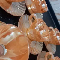 فنجان نعلبکی قدیمی مکزیکی