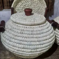 سبد حصیری ۱۰ کیلویی|صنایع دستی و سایر لوازم تزئینی|ری, دیلمان|دیوار