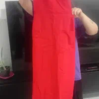 بیلر دامنی قرمز  وشومیز  تاپ دامنی سفید مشکی