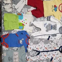 لباس سرهمی نوزادی تا ۶ماه باهم ۵۰۰