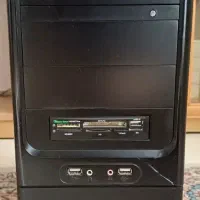 کیس کامپیوتر و مانیتور