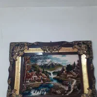 تابلو فرش|تابلو فرش|بومهن, |دیوار