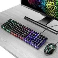 ماوس و کیبورد گیمینگ لایماید مدل GTX300