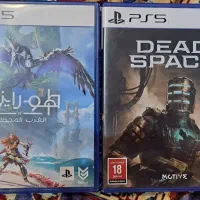 فروش دو بازی horizon forbidden west و dead space