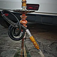 قلیان زرد قدیمی|کلکسیون و سرگرمی|زاگرس, |دیوار