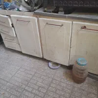 کابینت قدیمی با سینک
