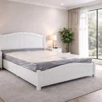 *تخت دونفره چوبmdf*مدلghazal*رنگبندی قابل سفارش*