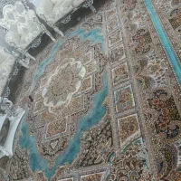 یک جفت فرش ۱۲ متری ۷۰۰ شانه حوض نقره