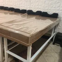 تخت مژه و ماساژ واپیلاسیون و میزناخن هردو درجه یک