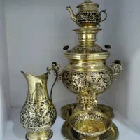 سماورزغالی سنتی  قلم زنی   قصرسوگا