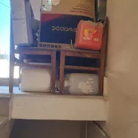 میز فلزی وصندلی چوبی|میز تحریر و کامپیوتر|مشهد, نوید|دیوار