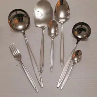 سرویس قاشق چنگال 6 نفره اصل یونیک|ظروف سرو و پذیرایی|خرمآباد, |دیوار