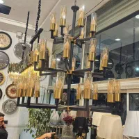 لوستر سه طبقه 30 شاخه|لوستر و چراغ آویز|مشهد, توس (بلوار توس)|دیوار