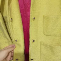 کت آستردار لیمویی گرم سایز ۳۸ ۴۰|لباس|تهران, تهرانسر شمالی|دیوار