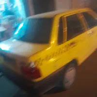 پراید تاکسی مدل ۸۷ بیرنگ بیرنگ شاسی ها پلمپ|خودرو کلاسیک|زنجان, |دیوار