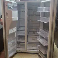 یخچال ساید اسنوا در حد نو|یخچال و فریزر|رومشکان, |دیوار