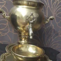 سماور برنجی