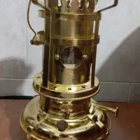 چراغ علاءالدین رنگ برنج (دکوری)