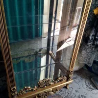 ویترین اینه دار طلایی شیک|بوفه، ویترین، کنسول|اصفهان, مولوی|دیوار