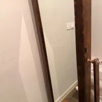 آینه قدی کمد دار قابل تنظیم به عقب و جلو