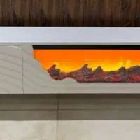 میز Tv شومینه و ساده و جلو مبلی نقد و اقساط