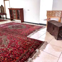 فروش 12 عدد فرش بختیاری خشتی ترنج دستباف دست بافت