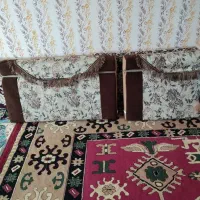 یک جفت پشتی سالم،یک جفت قالی ،یک فرش آشپزخانه|فرش|تربت جام, جلگه موسی آباد|دیوار