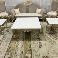 مبل کلاسیک 9نفره کاملا نو مناسب جهیزیه