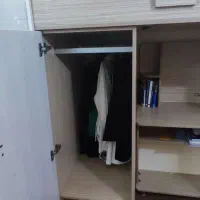 تخت خواب دو طبقه تک نفره|تخت و سرویس خواب|جم, |دیوار