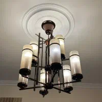 لوستر|لوستر و چراغ آویز|ری, علایین|دیوار