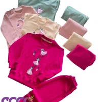 بلوز شلوار پنبه دخترانه