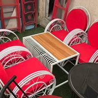 مبل ویلایی شقایق صندلی پلاستیکی رستورانی کافی شاپی