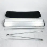 رول آپ پایه مشکی و نقره ای (طراحی و سازه چاپ)|فروشگاه و مغازه|تهران, فلسطین (میدان انقلاب)|دیوار