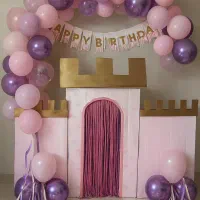 اجاره تم تولد قلعه صورتی|اسباب‌‌بازی|تهران, امانیه|دیوار