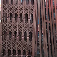 حفاظ درب و پنجره آکاردئونی و آهنی ورودی انباری|مصالح و تجهیزات ساختمان|کرج, کمالشهر|دیوار