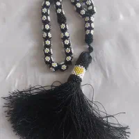 تسبیح زندان بافت طرح گل بابونه