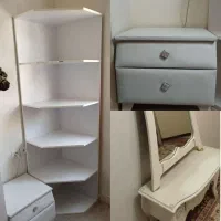 قفسه،آینه،پاتختی