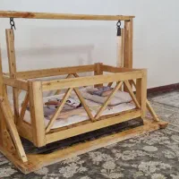 گهواره و تخت خواب بچه زیر ۲ سال|تخت و صندلی بچه|کنگاور, |دیوار