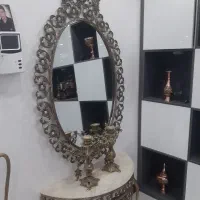 اینه شمعدان برنز|صنایع دستی و سایر لوازم تزئینی|شریفآباد, |دیوار